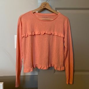 Ruffled LOFT Blouse